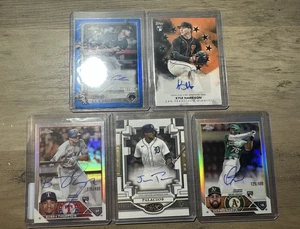 MLB Topps Baseball Rookie Card Numbered Auto Lot (5) ๐ฅ๐ฅ - Picture 1 of 2