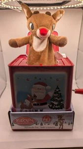Rudolph the Red-Nosed Reindeer Jack-In-The-Box - Picture 1 of 7
