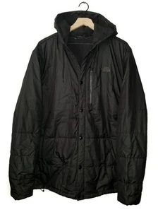 The NORTH FACE Quilted Jacket Black Hooded Fleece Lined Mens BRAND NEW XL - Picture 1 of 7