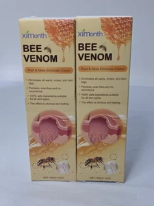 Ximonth Bee Venom WART & MOLE REMOVAL CREAM (2 Pack) Exp. 7/27 - Picture 1 of 2