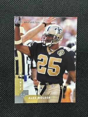 1997 Donruss Alex Molden New Orleans Saints #189 - Image 1 of 2
