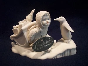 Department 56 Snowbabies "STUCK IN THE SNOW" 68932 NEW - Picture 1 of 4