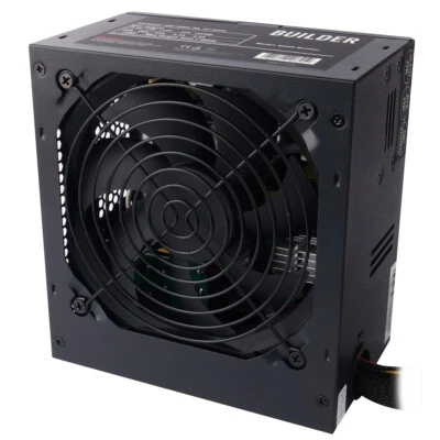 CIT Black 700W PSU ATX Desktop PC Power Supply PCI-E 6x SATA 3x Molex 8-Pin 12V - Image 1 of 4