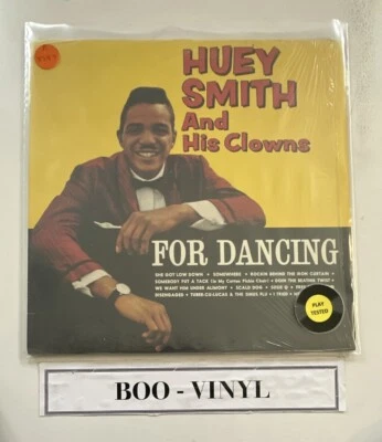 Huey Smith And His Clowns-For Dancing LP 1982 Line Records German-LLP 5191 AS NM - Image 1 of 4