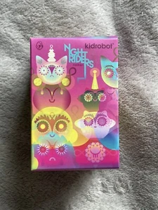 Kidrobot NIGHT RIDERS vinyl figure RARE sealed nathan jurevicius blind box BN - Picture 1 of 7