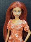 Barbie Doll OOAK Custom Fashionista Nude Repaint  Reroot 