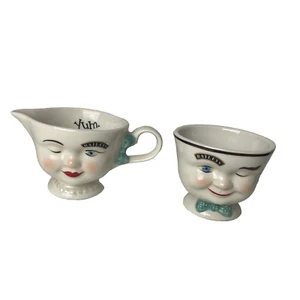 Baileys' Winking Face Creamer & Zuccheriera Yum Collezionismo 1996 Edizione Limitata - Foto 1 di 14