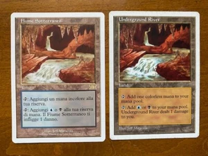 Underground River, X2 - 5th Ed. English, 6th Ed, Italian - mint - Picture 1 of 2