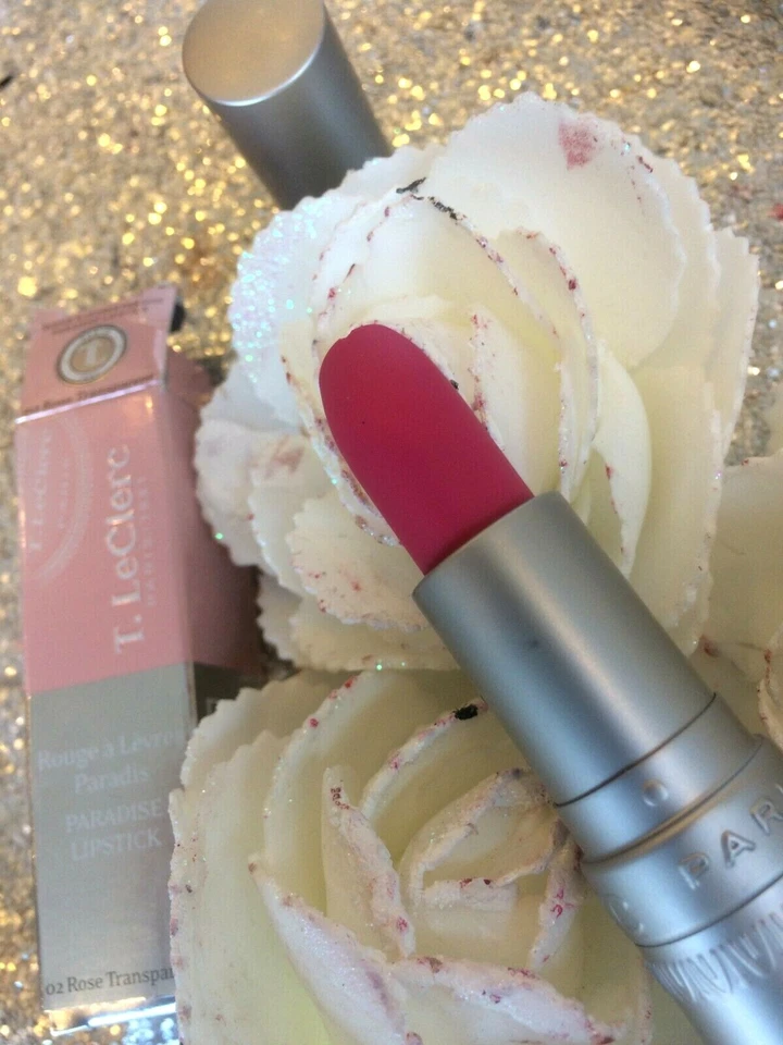 T LECLERC LABIAL ROJO PARADIS SIN PARABEN 02 ROSA TRANSPARENTE VAL 21€ - Imagen 1 de 1