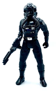 Kenner Star Wars Potf Tie Fighter Pilot Action Figure 1995 Hasbro 3.75" - Picture 1 of 3