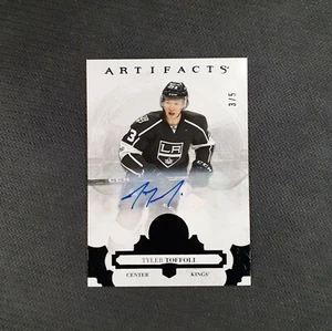 2017-18 UD Artifacts Tyler Toffoli Auto Black Parallel /5 LA Kings! SSP - Picture 1 of 2