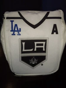 Los Angeles Kings Drew Doughty Bailey cooler lunch bag customized Dodgers logo - Picture 1 of 7