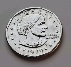 S Susan B. Anthony 1979 camafeo FG/ambos lados tierra detallada envío gratuito Sba539 - Imagen 1 de 5
