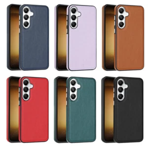 For Samsung Galaxy S24 Stylish Leather New Phone Case - Picture 1 of 10