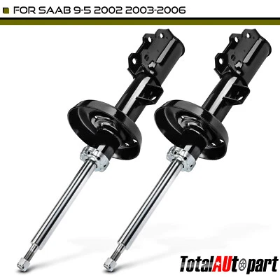 2x Amortiguador para Saab 9-5 2002 2003 2004-2006 delantero lado conductor y pasajero Foto 1 de 4