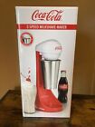 Nostalgia Coca-Cola Two-Speed Electric Milkshake Maker Limited Edition NIB