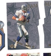 1997 Upper Deck Team Mates #TM15 Troy Aikman Cowboys HOF