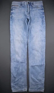 Pantalones de mezclilla para hombre Zara ajustados elásticos 5 bolsillos lavado medio talla 30 (Sr 30x30) - Imagen 1 de 10