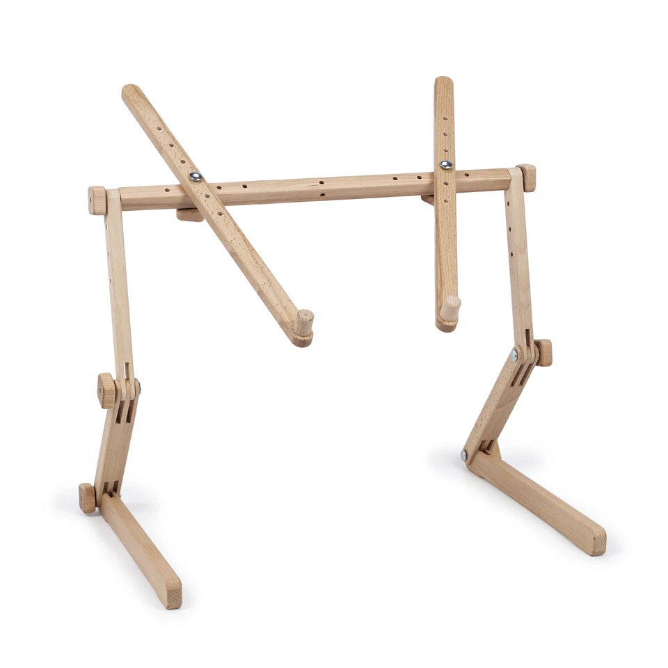 Needlework Table and Lap Hands-Free Stand Made of Organic Beech Wood - Image 1 of 4