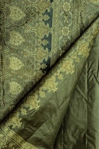 Pure Silk Saree Tussar Sari 100% Silk Vintage Indian Fabric Recycled TSS2026 - Picture 1 of 9