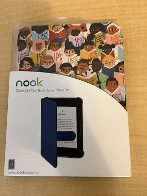 NOOK Glowlight Plus Book Cover with Tab BOOK CLUB - Image 1 of 3