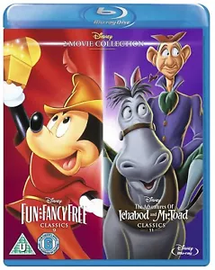 Fun and Fancy Free & Adventures of Ichabod and Mr. Toad Blu-Ray Disney BRAND NEW - Picture 1 of 2