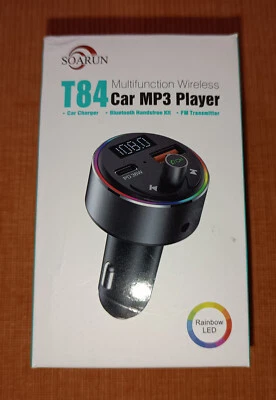 Bluetooth Transmitter Auto Radio 54W (PD 36W&QC 3.0 18W) - NEU - Bild 1 von 4