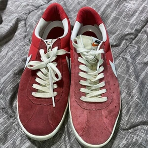 Nike SB Bruin React University Red White CJ1661-600 Men's 11 Fair Condition Fast - Picture 1 of 14