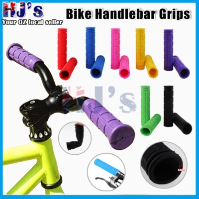 Bicycle Handle Bar Grips Silicone Soft For BMX MTB Cycle Road Mountain Bike - image 1 of 3
