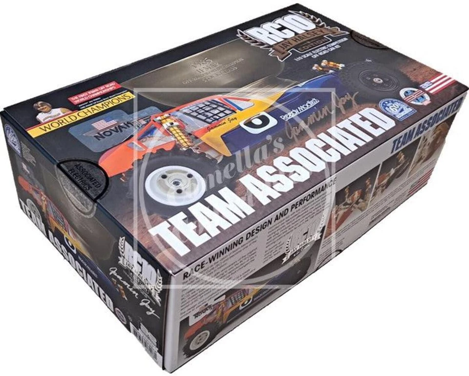 Associated 6008 1/10 RC10 Jay Halsey Electric Competition Limited Edition Kit