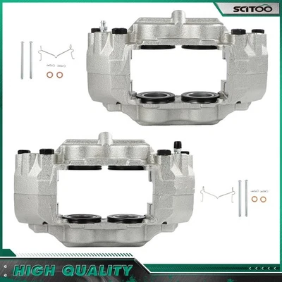 For 2007 2008 2009 2010 Hummer H3 l5 3.7L Front Pair Brake Calipers - Image 1 of 4
