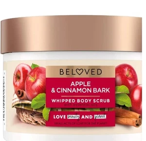 Crema corporal de corteza de manzana y canela Beloved vegana y certificada PETA 10 OZ - Imagen 1 de 4