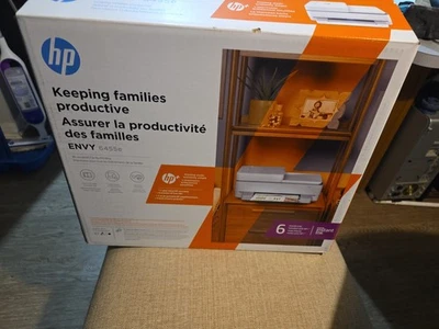 🎥 HP ENVY 6455e Wireless Color Inkjet All-in-One Printer MUL/DEVICE🆕AS IS - Image 1 of 4