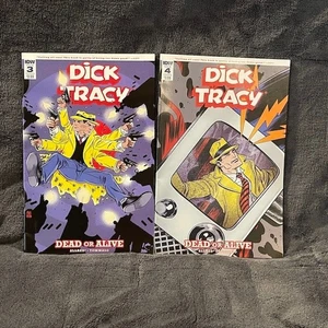 Dick Tracy Dead or Alive Comic Books Issues 3 & 4 IDW Publishing Detective 2018 - Picture 1 of 7