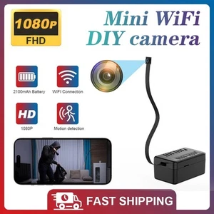 1080P Wireless WiFi Mini Security Cam - Picture 1 of 23