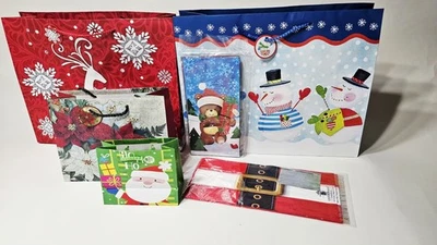 Juego de bolsas de Navidad Foto 1 de 4