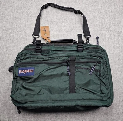 VINTAGE JanSport Convertible Travel Backpack Duffel Carry-On Bag Shoulder Strap - Image 1 of 4