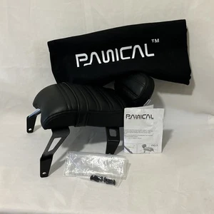 Panical Detachable Passenger Backrest Rear Fender Seat Pad Sissy Bar Back Seat - Picture 1 of 8