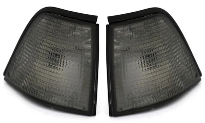 Juego de intermitentes delanteros para BMW E36 Serie 3 Limo Touring Compact gris casquillo Smoke - Imagen 1 de 4