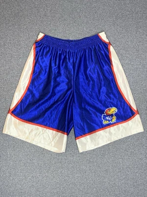VTG Kansas Jayhawks OT Sports Dazzle Basketball Shorts Baggy NWT  Size Medium - Image 1 of 4