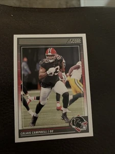Calais Campbell BASE Card #12 Atlanta Falcons - 2024 Panini Score Football - Picture 1 of 2