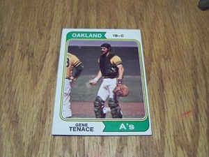 GENE TENACE  1974 TOPPS  BASEBALL CARD # 79 - Picture 1 of 1