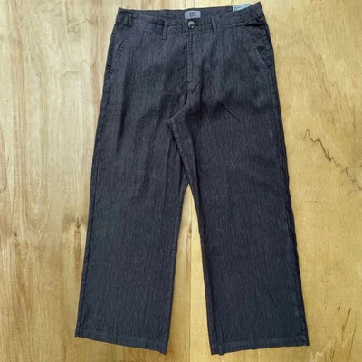 KUT FROM THE KLOTH MEG LINEN WIDE LEG PANTS WOMEN’S sz 14 High Rise Gray NWT - Image 1 of 4