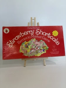Vintage 1979 Strawberry Shortcake Berries to Market Board Game - Picture 1 of 14