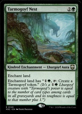 Tarmogoyf Nest #120 MTG Modern Horizons 3 NM X1 - Image 1 of 3