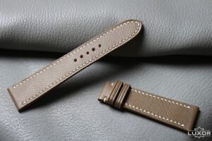 Epsom Cow Leather Watch Strap, Handmade Watch Band, Custom Watch Strap