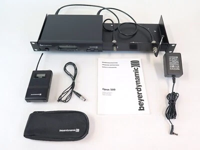 Beyerdynamic Opus Taschensender / Lavalier-Mikrofon / Empfänger / UHF System #AI - Bild 1 von 4