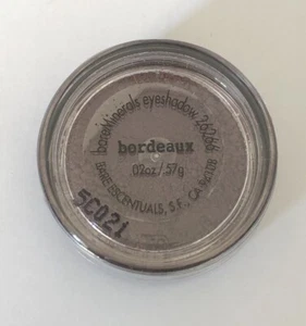 i.d. bareMinerals color de ojos 0,57 g BURDEOS NUEVO, SELLADO, SIN CAJA sombra de ojos - Imagen 1 de 2