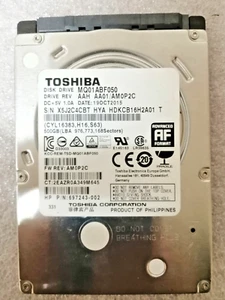 Hard Disk 2.5" Toshiba 500GB SATA 2.5" MQ01ABF050 2015 - Imagen 1 de 1
