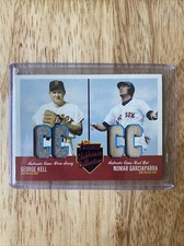 2002 Topps Heritage George Kell Nomar Garciaparra Dual Relic /53 Rare Insert!